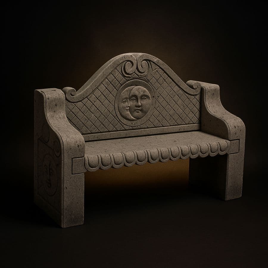 Banca Sol y Luna — Cantera gris