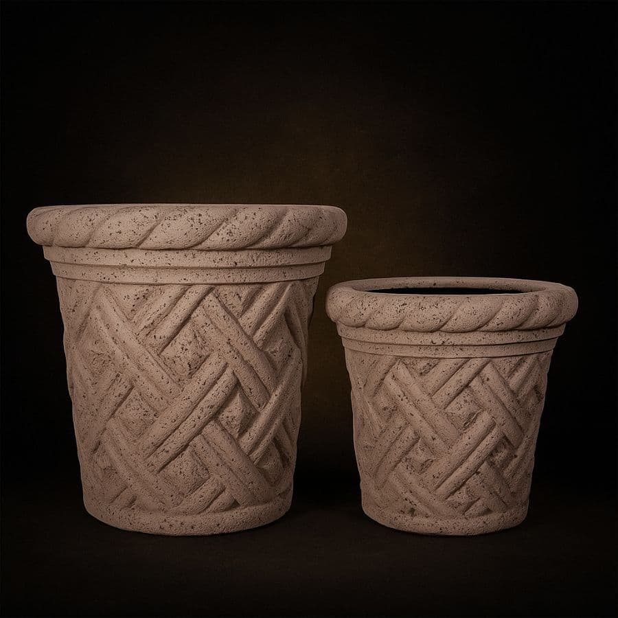 Macetas entrelazadas