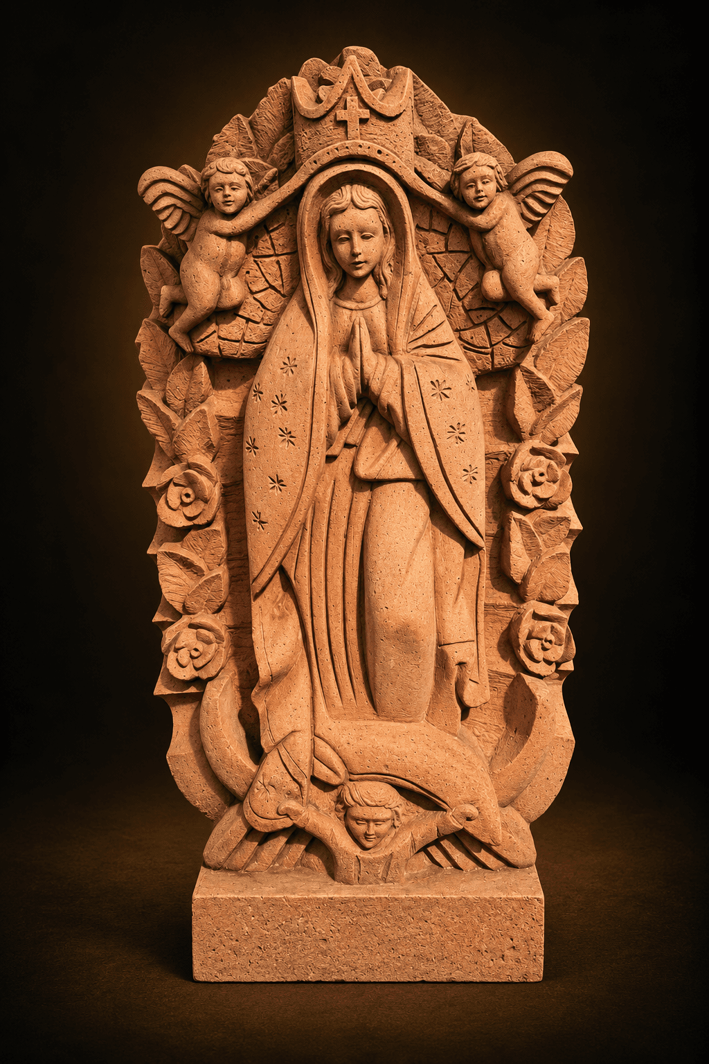 Virgen de Guadalupe con Ángeles
