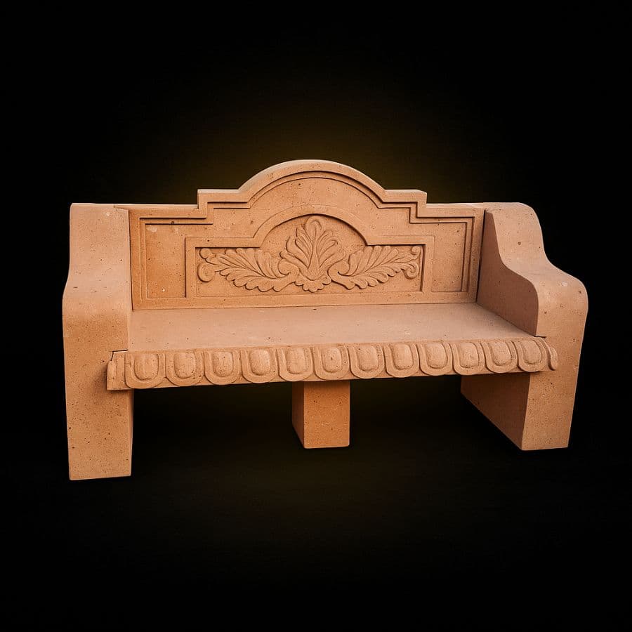 Banca ornamental — Cantera rosa