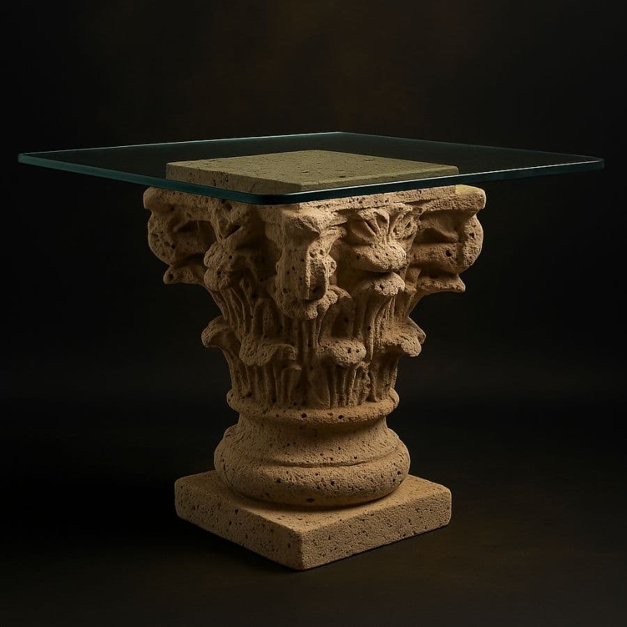 Base capitel corintio para mesa